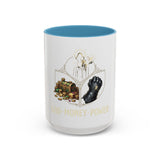 Magic & Wealth Accent Coffee Mug — "Gold Money Power" Alchemy Design (11/15 oz)