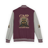 Letterman Jacket — GMP 'God Might Power' Vintage Crest Varsity Jacket