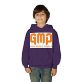 Youth Hoodie — GMP (God Money Power) Bold Orange Logo