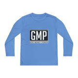 Youth Long Sleeve Tee — GMP "God Money Power" Graphic
