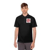 God Money Power (GMP) Men's Sport Polo — Christian Faith Logo Work Shirt