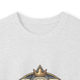 God Money Power Long Sleeve Tee — Vintage Crest Graphic