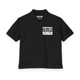 Youth Polo Shirt — GMP (Good Money Power) Chest Logo, Kids' School & Casual Polo