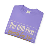 Put GOD First Hustle For The MONEY Graphic T-Shirt