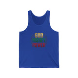 God Money Power—Tank Top — Inspirational Faith & Wealth Graphic Tank