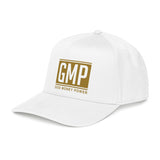 GMP 'God Money Power' Baseball Cap — Gold Logo Mid-Profile Hat