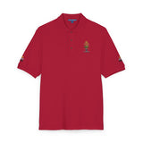 Embroidered Sunflower Polo Shirt
