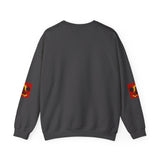 Crewneck Sweatshirt — 'God Most Power' Retro Palm Beach Graphic