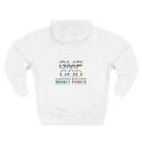GMP GOD Hoodie — Reflective 'Money Power' Graphic Pullover