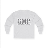 GMP "God Money Power" Long Sleeve Tee - Faith & Prosperity Graphic Shirt