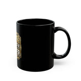 God Money Power Black Mug — Bold Faith & Hustle Coffee Cup