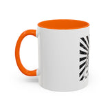 Coffee Mug — 'God Money Power' Bandana Jesus Black Accent Mug (11/15oz)