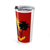 20oz Tumbler — 'God Money Power' Graphic Travel Mug