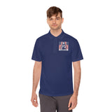 Patriotic Stormtrooper Polo — Men's Star Wars Flag Chest Print Polo