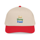 God Money Power Embroidered Baseball Cap