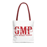 God Money Power (GMP) Red Logo Tote Bag – Faith & Wealth Statement Tote