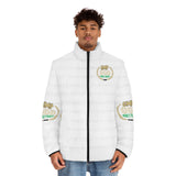Money Power Puffer Jacket — GMP GOD Logo Men’s Puffer