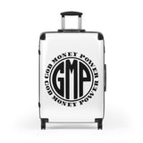 Suitcase — 'GMP (God Money Power)' Monogram Carry-On Luggage