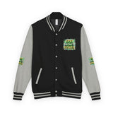 Letterman Jacket — "God Money Power" Varsity Bomber