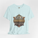 God Money Power Graphic Tee