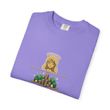 God Money Power T-Shirt — Angel, Stacks of Cash Graphic Tee