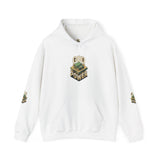 God Power Hoodie — Vintage Stack of Cash Faith Graphic Hooded Sweatshirt