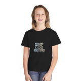 Youth Tee — 'GMP GOD MONEY POWER' Graphic Chest T‑Shirt