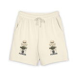 God Money Power Graphic Sweatshorts — Lightweight Fleece Casual Shorts