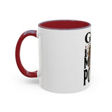 God Money Power-Coffee Mug — Skull Crown Gothic Accent Mug (11oz & 15oz)