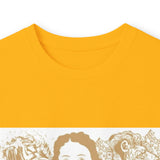 Long Sleeve Tee — Retro Roc Maroon Portrait Graphic
