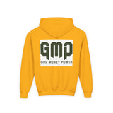 Youth Hoodie — GMP 'God Money Power' Logo Pullover