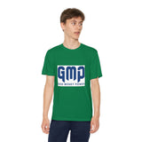 GMP "God Money Power" Youth Tee - Athletic Faith-Based Logo Shirt