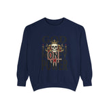 God Money Power- Sweatshirt — Skull Crown Graphic Crewneck