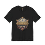 God Money Power Graphic Tee