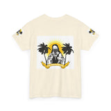 Beach Vibes Tee — Palm Trees & Sunset Graphic T-Shirt