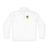 Quarter-Zip Pullover — "GMP God Money Power" Colorful Graphic