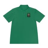 God Money Power- Skull Graphic Polo Shirt