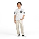 Youth Polo Shirt — 'GMP' God Money Power Logo