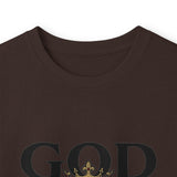 God Money Power- Skull Ultra Cotton Long Sleeve Tee