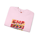 GMP God Money Power Graphic Crewneck Sweatshirt