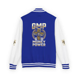 Letterman Jacket — GMP "God Money Power" Retro Varsity Jacket