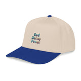 God Money Power Baseball Cap — Retro Text Embroidered Mid-Profile Hat