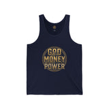 God Money Power Tank Top — Inspirational Faith & Hustle Graphic Tank