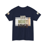 God Money Power Graphic Tee