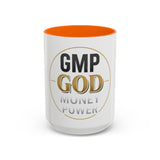 GMP God Coffee Mug — Money Power Inspiration Accent Mug (11/15oz)