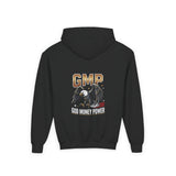 Youth Hoodie — GMP 'God Money Power' Eagle Graphic Pullover