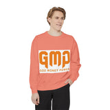 GMP ‘God Money Power’ Sweatshirt — Bold Orange Logo Crewneck