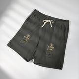 God Money Power Graphic Sweatshorts — Lightweight Fleece Casual Shorts