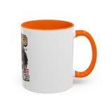GMP ‘God Money Power’ Accent Coffee Mug - Bold Eagle Graphic 11/15oz
