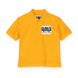 Youth Polo Shirt with 'GMP God Money Power' Chest Logo